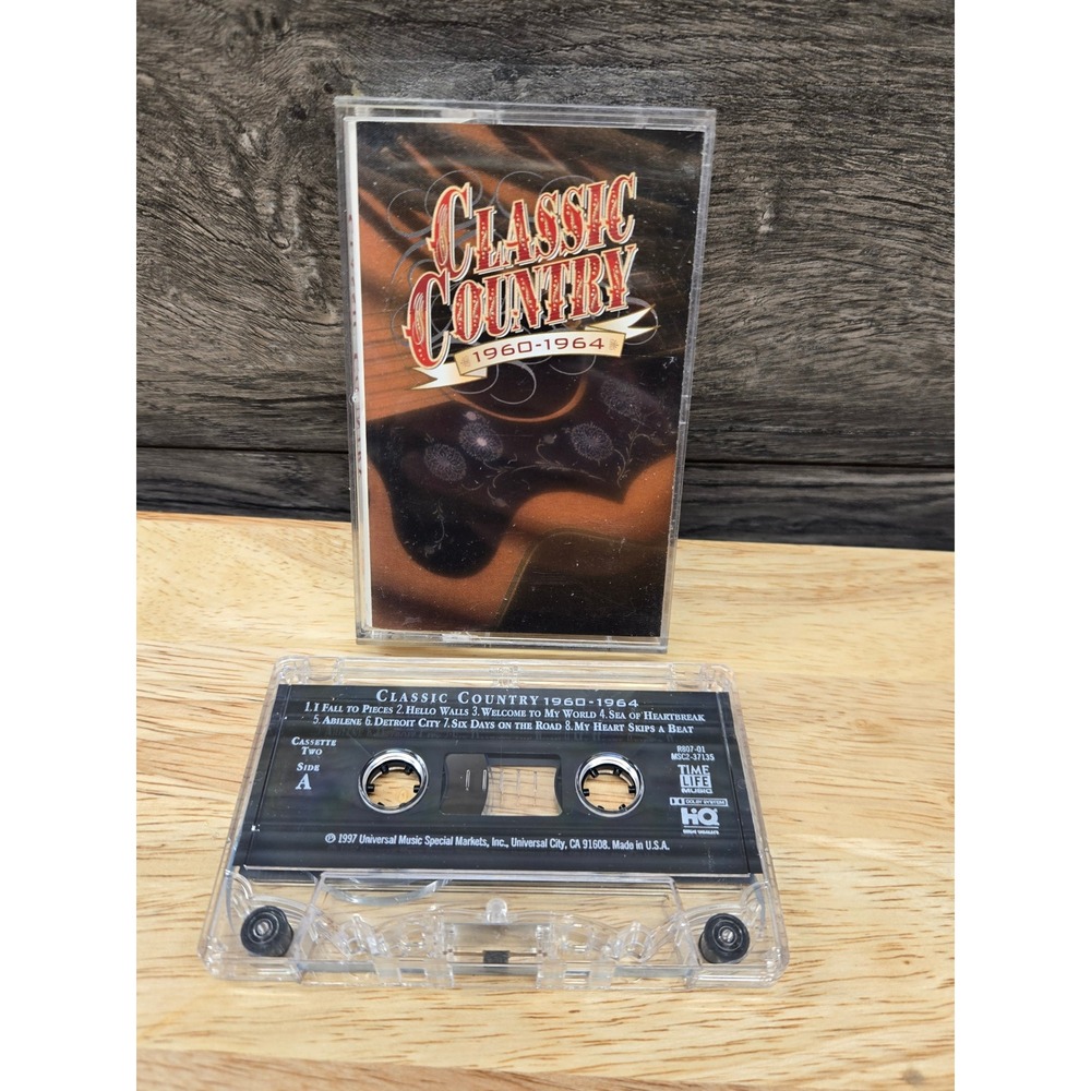 Classic Country 1960-1964 Time Life Music Cassette Tape Two 1997 Compilation